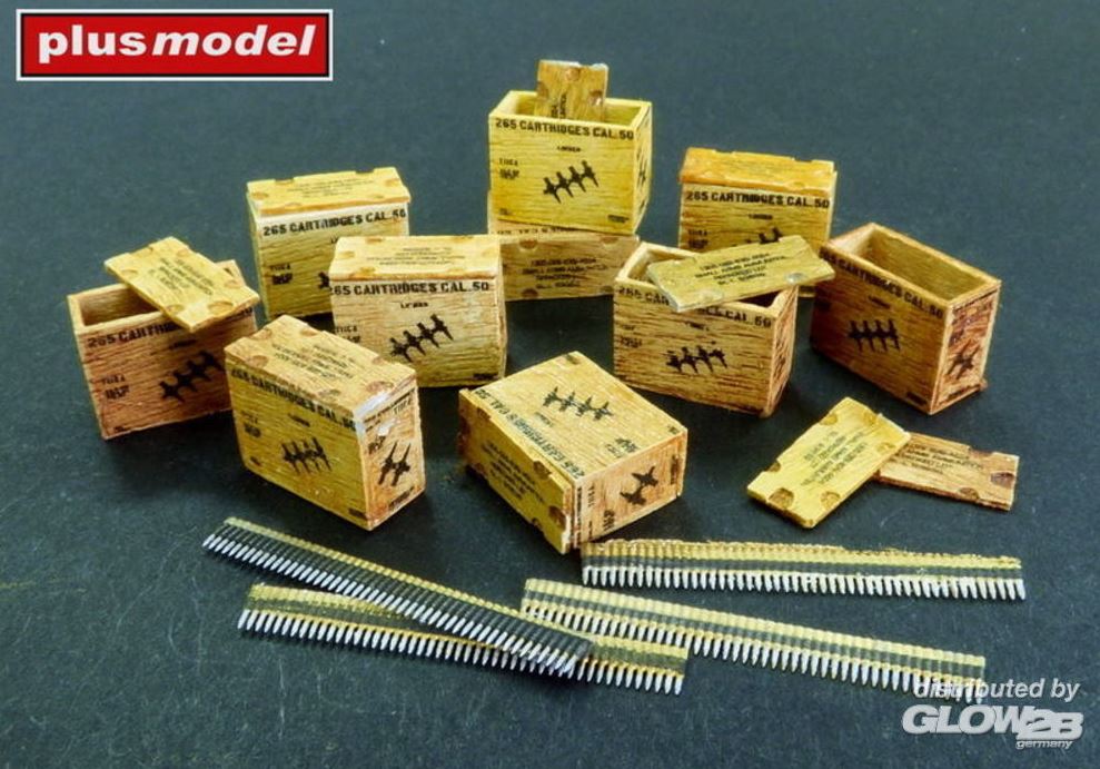 1:48-US ammunition boxes with belts