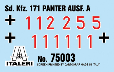 1:56 Sd.Kfz.171 Panther Ausführung A