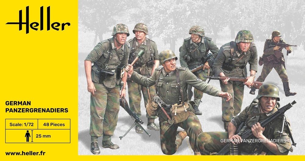 1:72-Panzergrenadiers Allemands