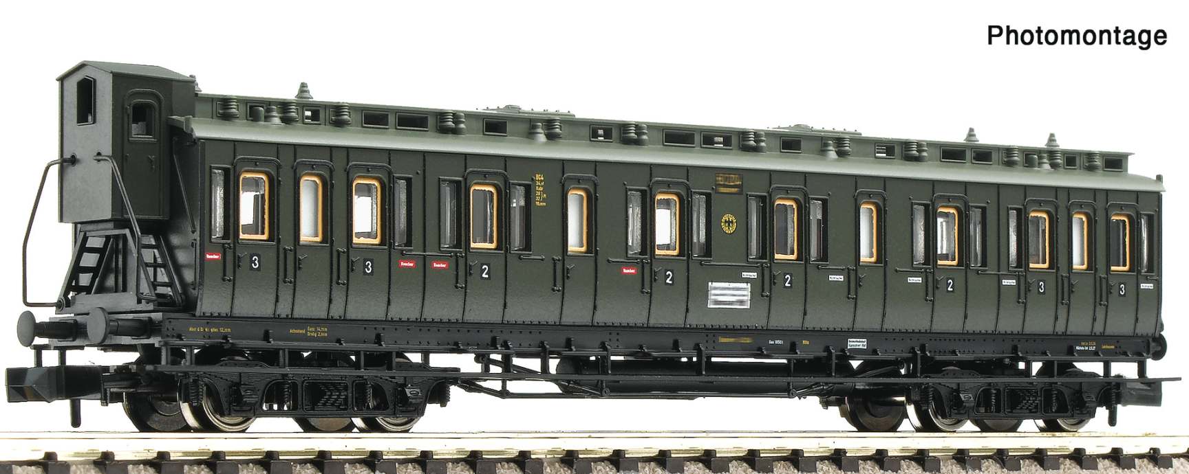 Abteilwagen 2./3. Klasse DRG, Ep.II
