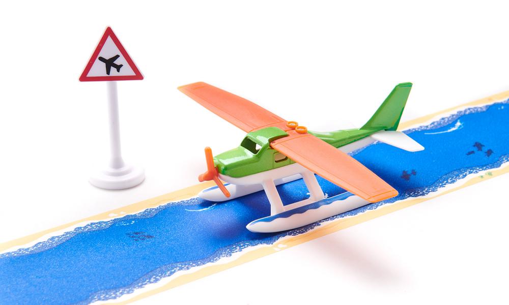 Wasserflugzeug mit Tape