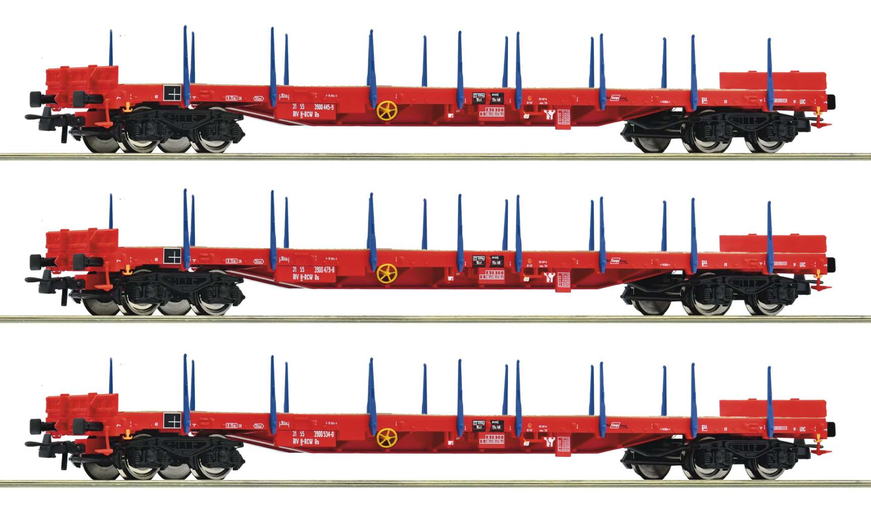 3er Set Rungenwagen Rs ÖBB, Ep.VI