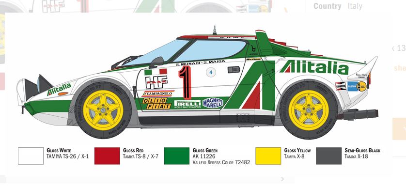 1:12 Lancia Stratos HF Gr.4