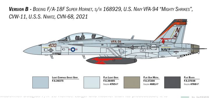 1:48 F/A-18F Super Hornet U.S. Navy
