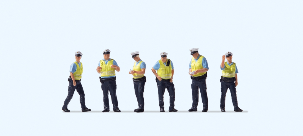 Polizei, Sommeruniform mit Warnweste