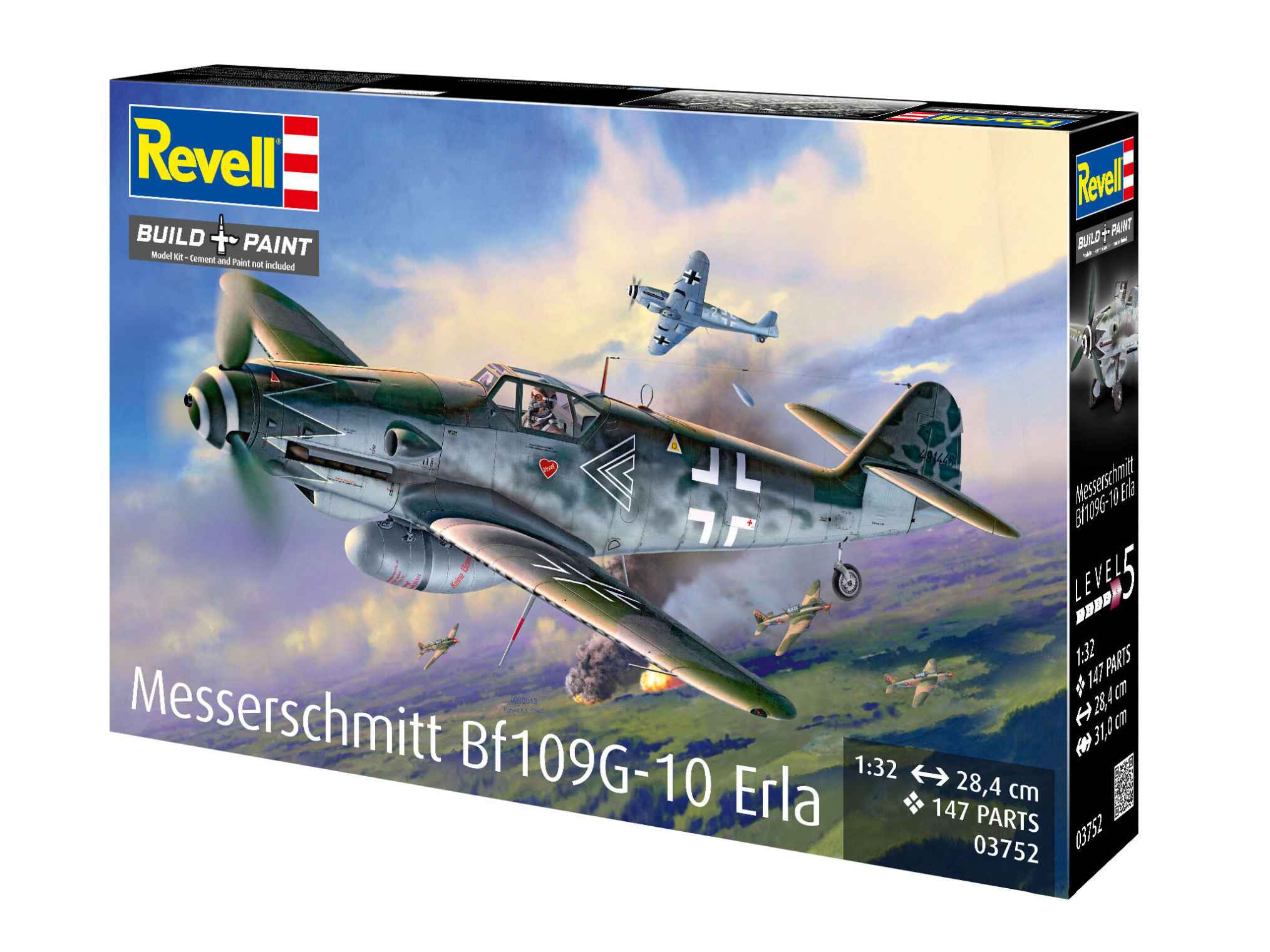 1:32-Messerschmitt Bf109G-10 Erla
