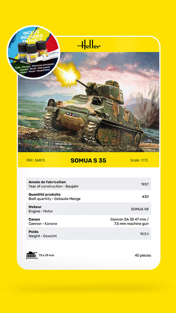 STARTER KIT Panzer Somua