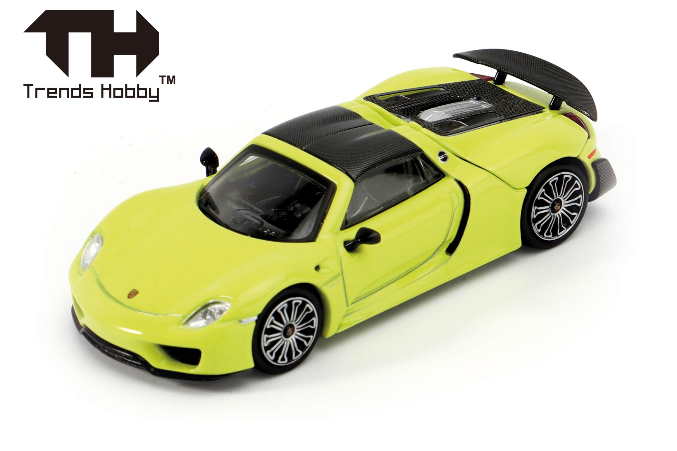 Porsche 918 Spyder -Acid Gree