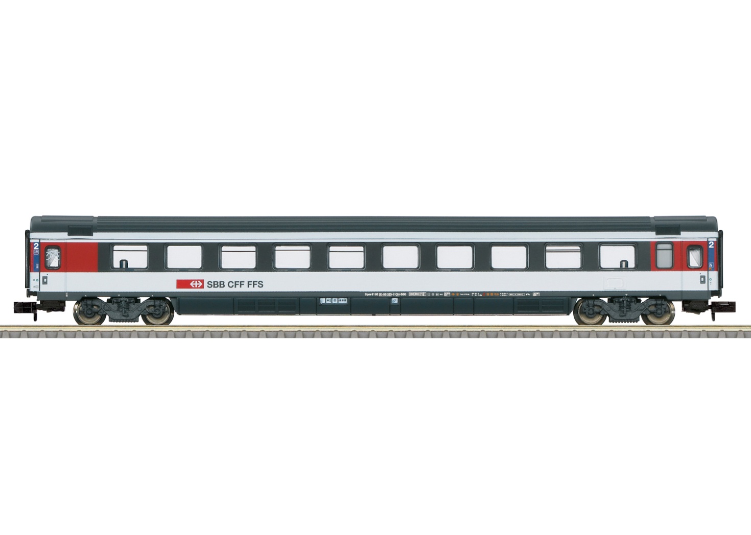 Großraumwagen EC 2.Kl. SBB, Ep.VI