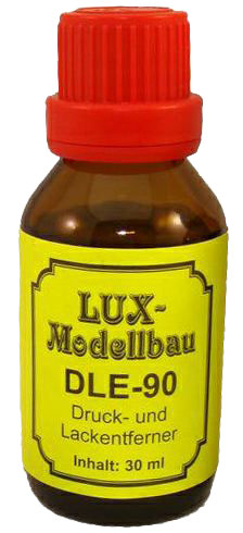 DLE 90, Druck-Lackentferner, 30ml