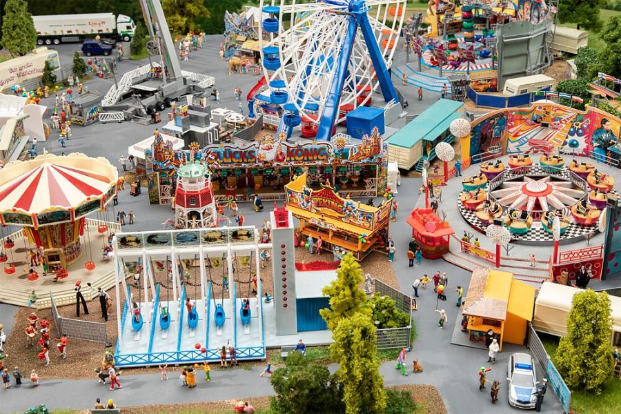 H0-Kirmes-Set Jahrmarktvergnügen