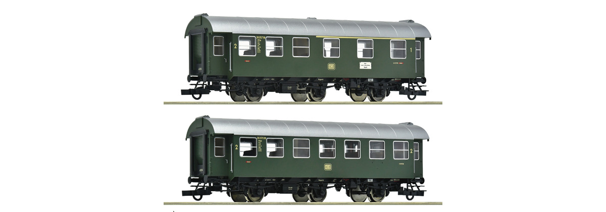 2-tlg. Set 1: Umbauwagen, DB, Ep.III