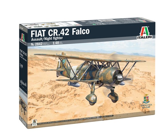 1:48 FIAT CR.42 Falco Jagd.-F