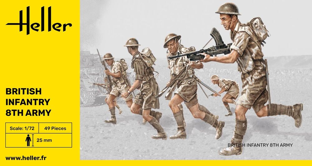 1:72-Britische Infanterie 8. Armee
