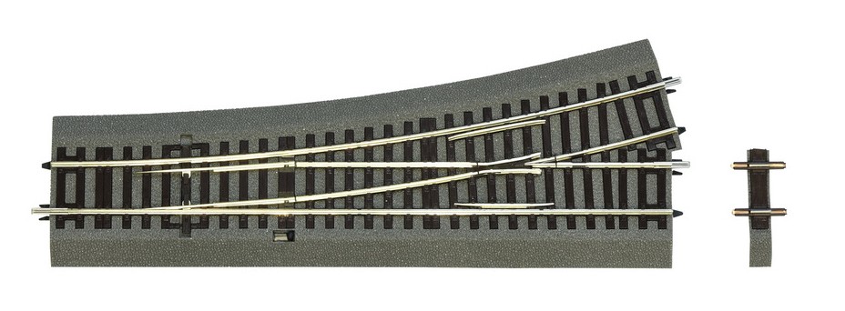 Hand-Weiche WL-15 links, polarisiert
