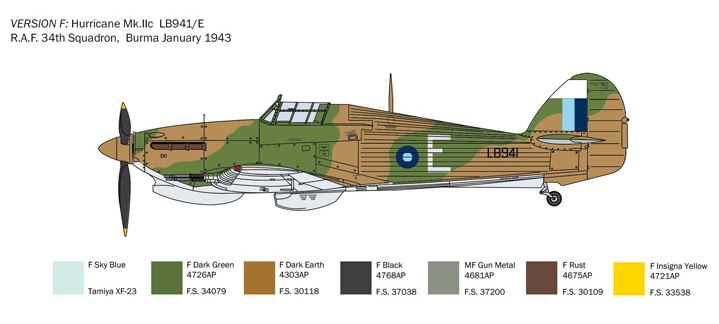 1:48 Hurricane Mk.II C