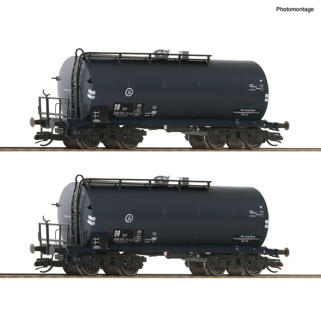 2-tlg. Set: Kesselwagen, DRG, Ep.II
