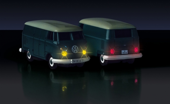 H0-VW T1 Bus Kastenwagen, 2,4Gh RC-Funk