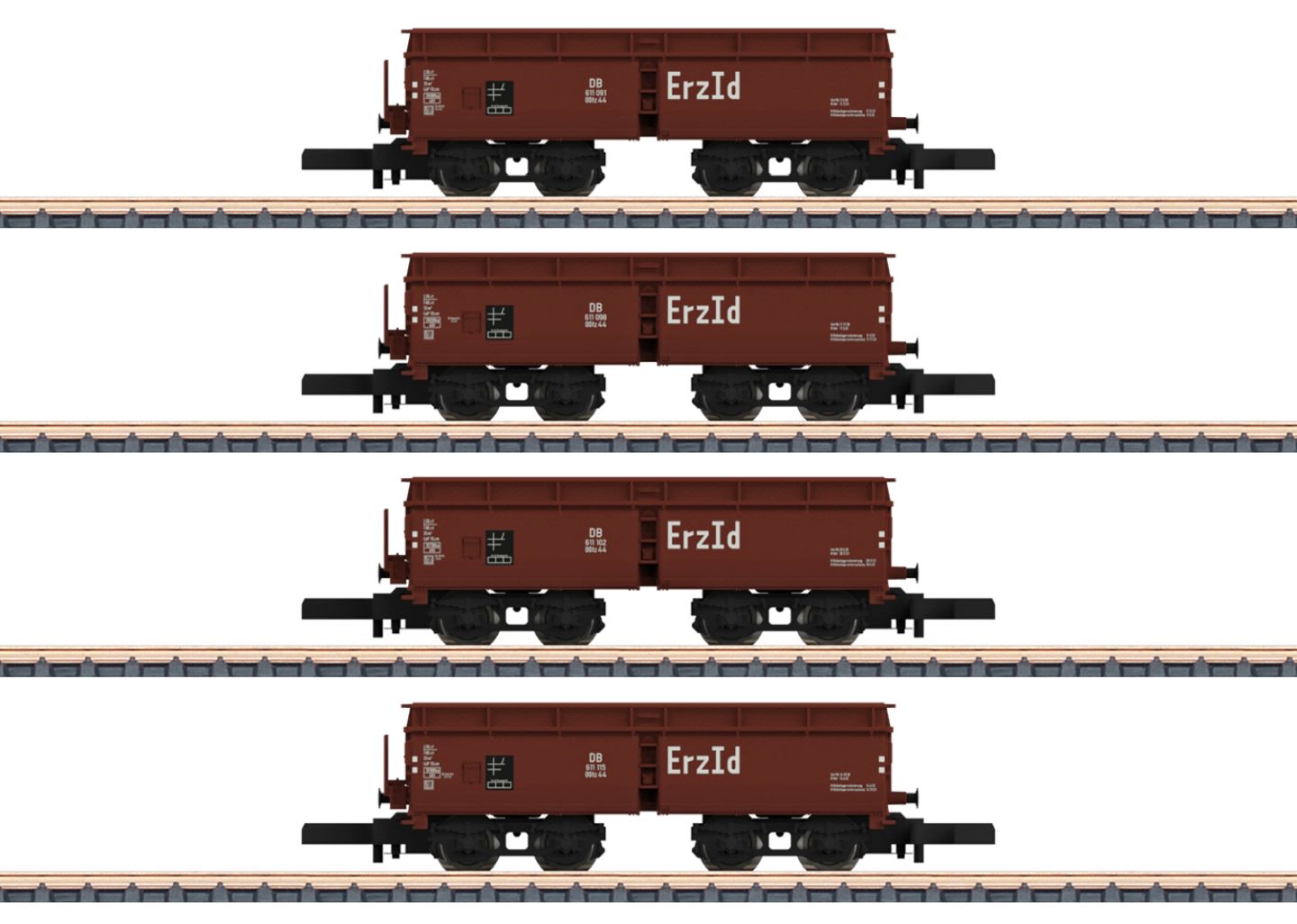 Wagenset Selbstentladewagen DB, Ep.III