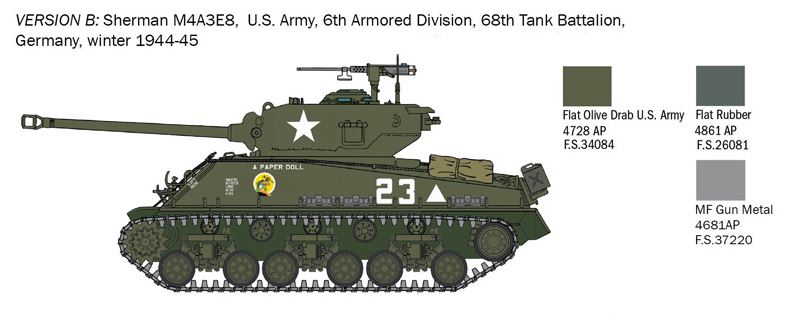 1:56 Sherman M4A3E8 Fury