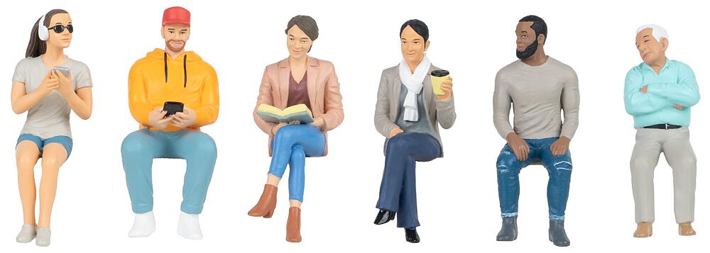 6 Fahrgäste