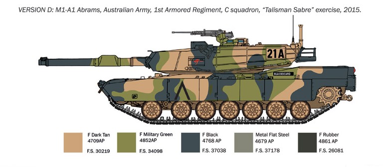 1:35 M1A1 Abrams War Thunder