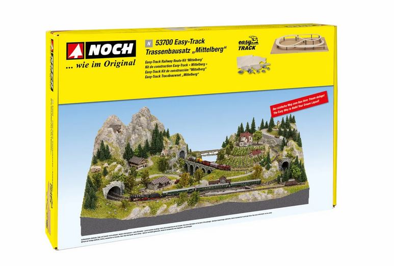 N-Easy-Track Trassenbausatz Mittelberg