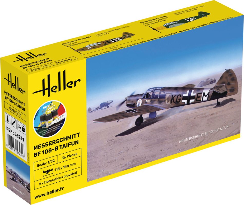 STARTER KIT Messerschmitt Bf Taifun