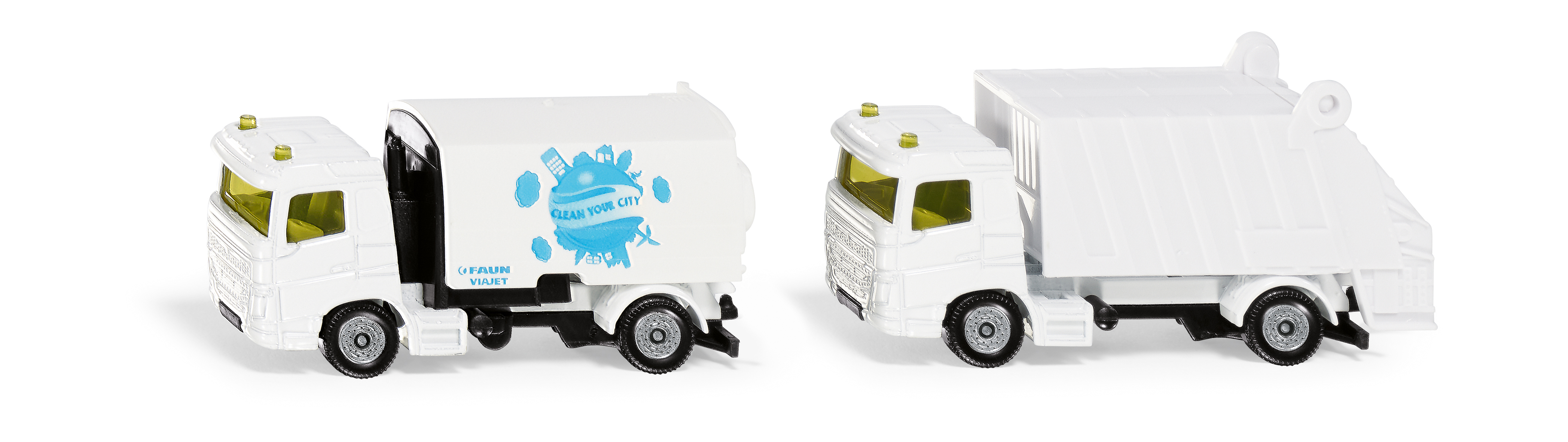 Kommunal Set Kehrmaschine und Müllwagen