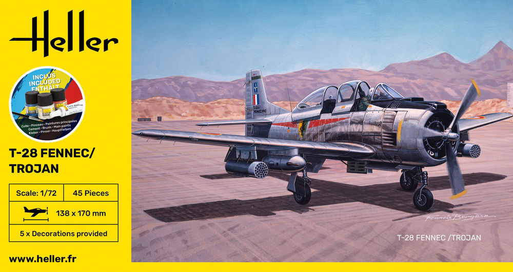 STARTER KIT T-28 FENNEC / TROJAN