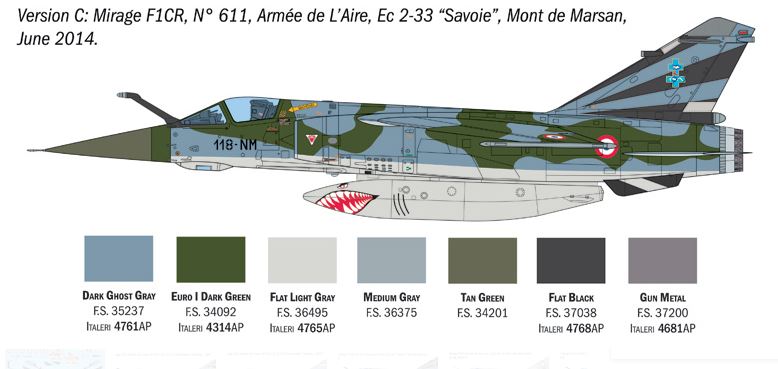 1:48 Mirage F.1