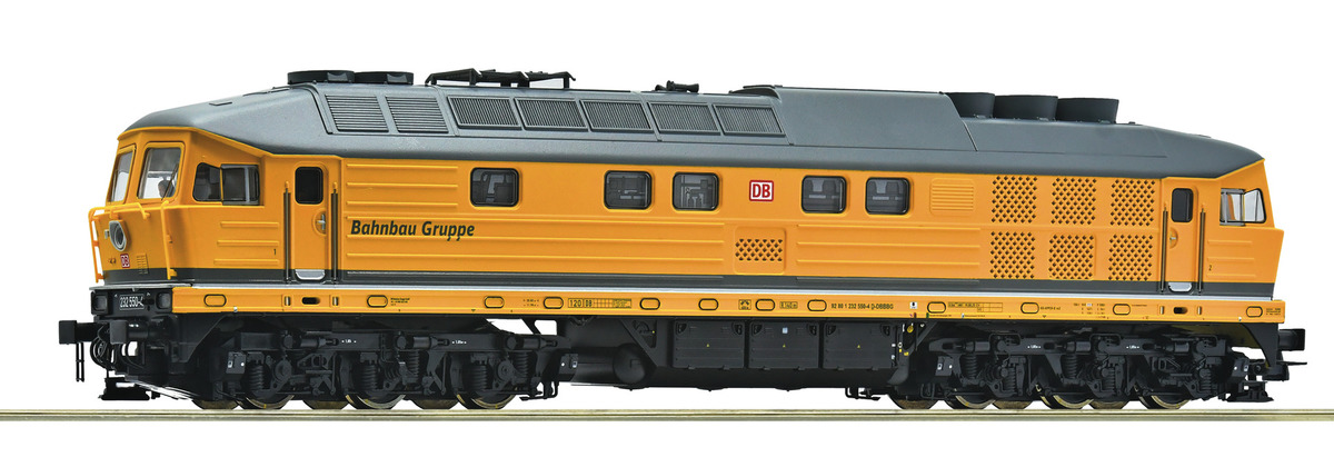 DC-Sound-Diesellok BR 232 DB Bahnbau