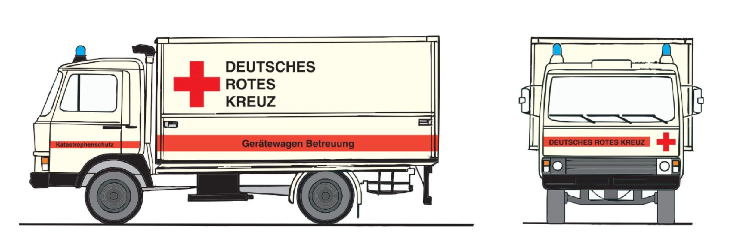 Magirus Deutz Zeta 90M5 GW-Öl DRK