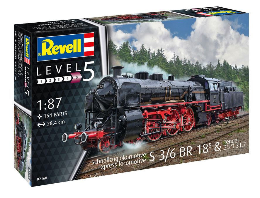 1:87-Schnellzuglokomotive S3/6 BR1