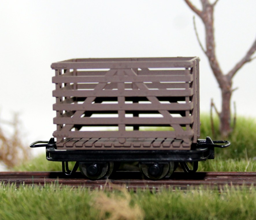 H0e-4 Torfwagen im Set