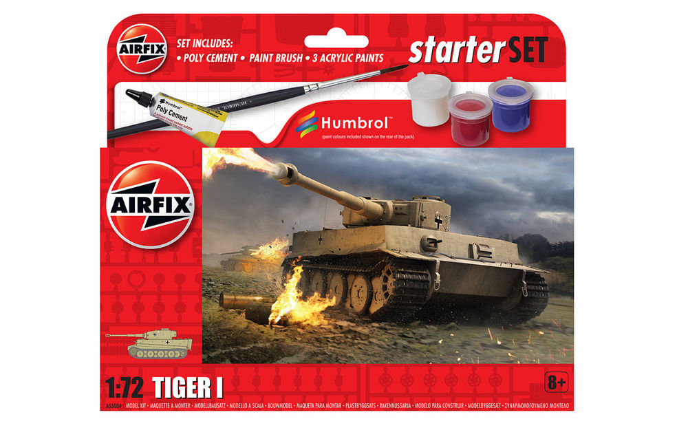 1:72 Small Beginners Set Tiger 1