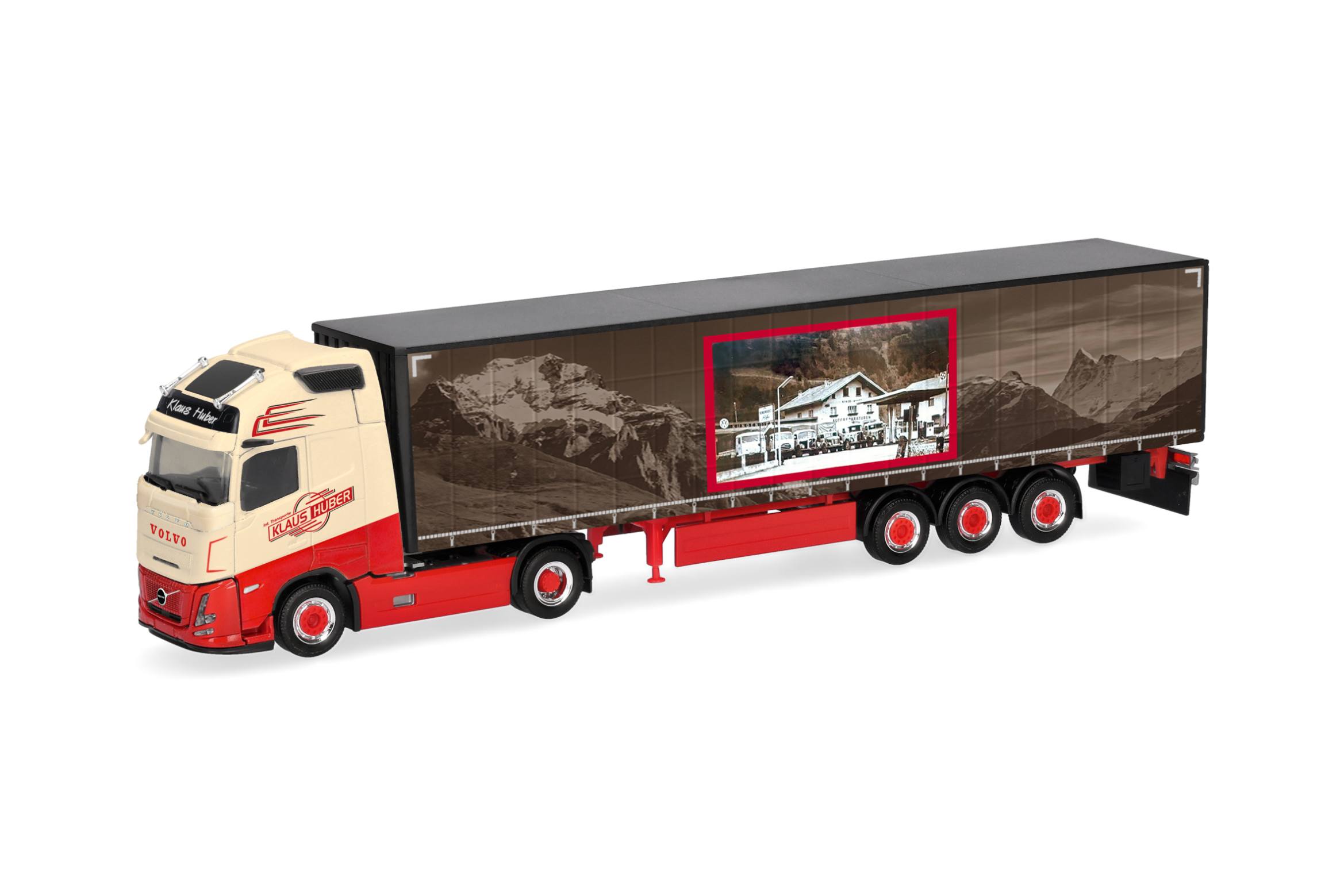 Volvo Aero GL XL GardinenplanenSattelzug