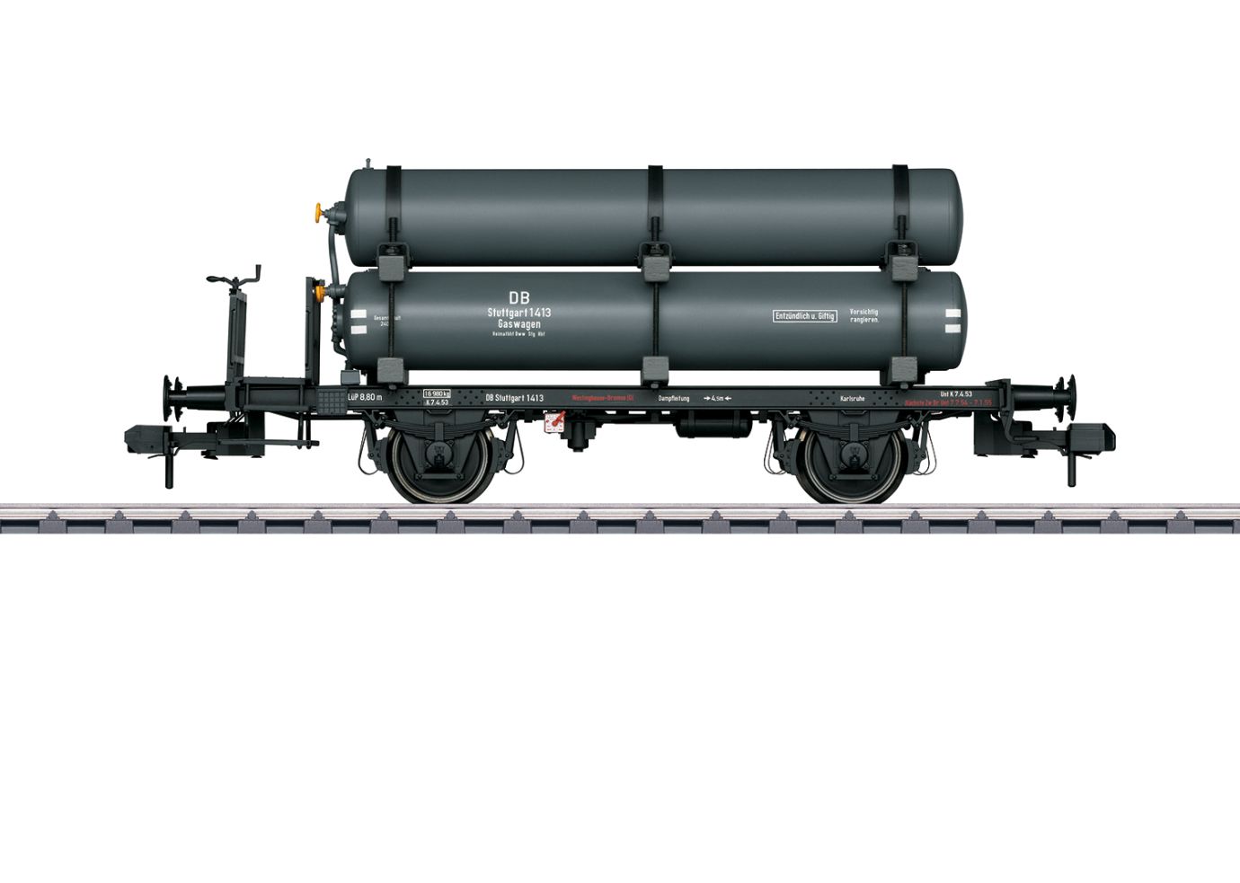 Dienstgutkesselwagen, DB, Ep.III