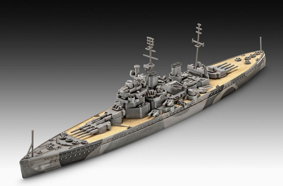 1:1200-Battleship HMS Duke of York