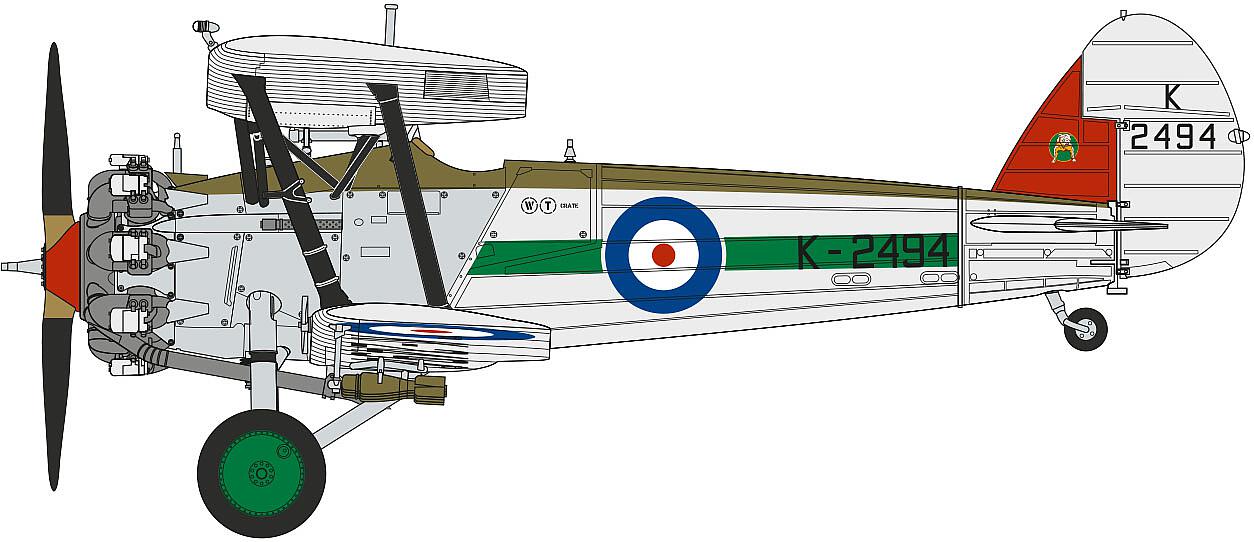 1/48 Bristol Bulldog Mk.IIA