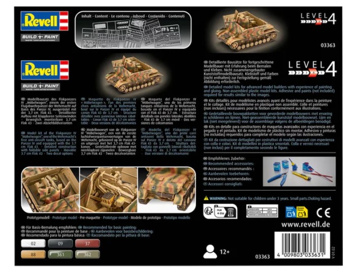 1:72-Flakpanzer IV - Möbelwagen