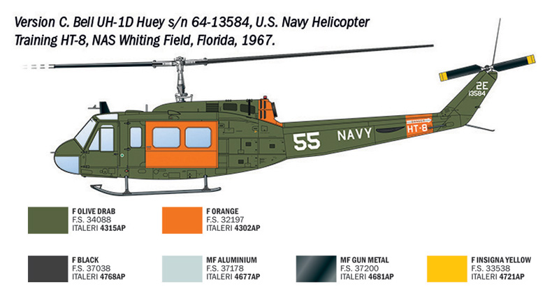 1:48 AB-205 / UH-1D, SAR