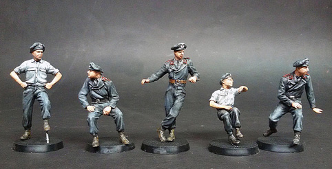 1:35 Fig. DEUTSCHE PANZERBESATZUNG