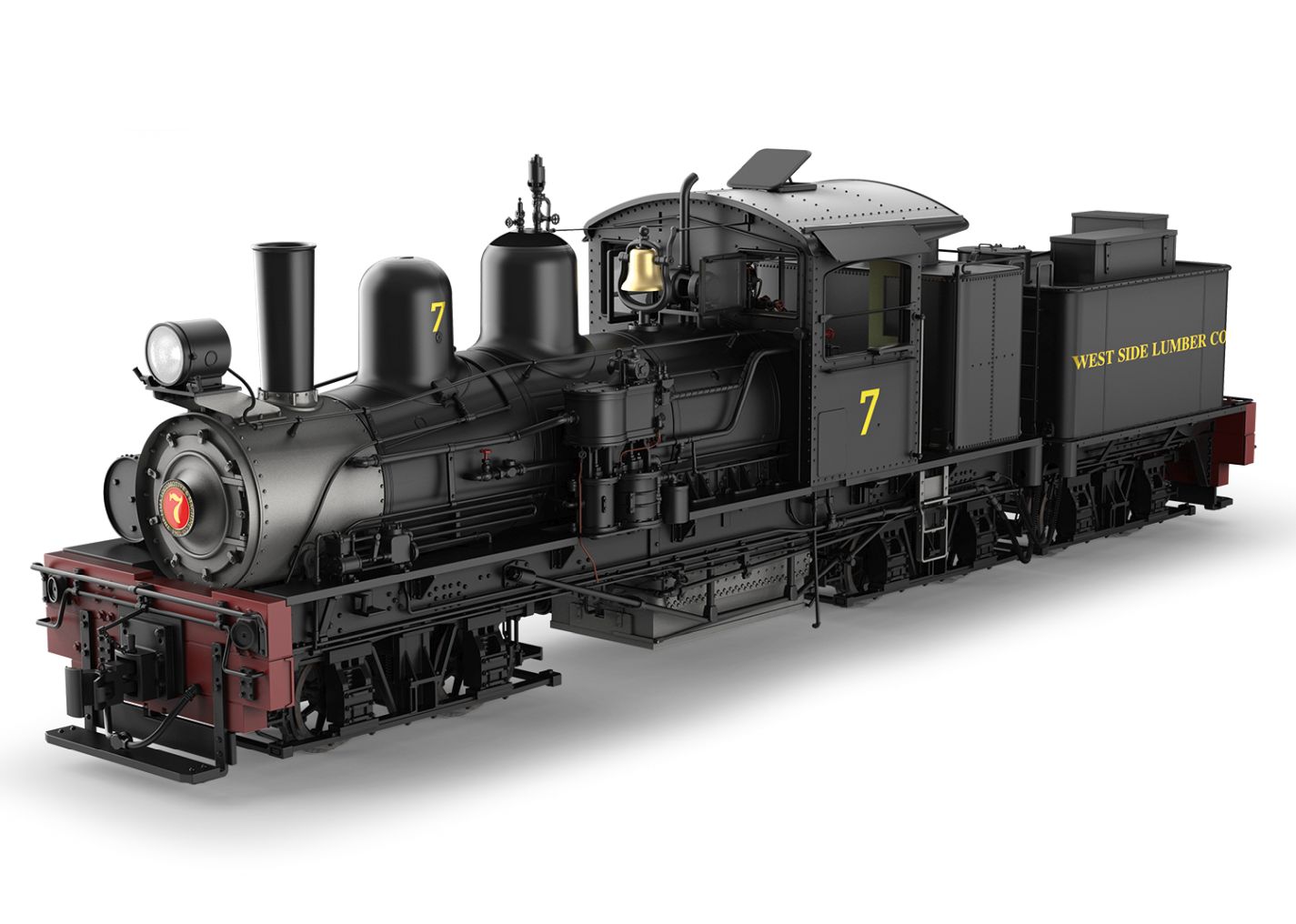 Dampflok Shay Nr.7 WSLC RR, Ep.III