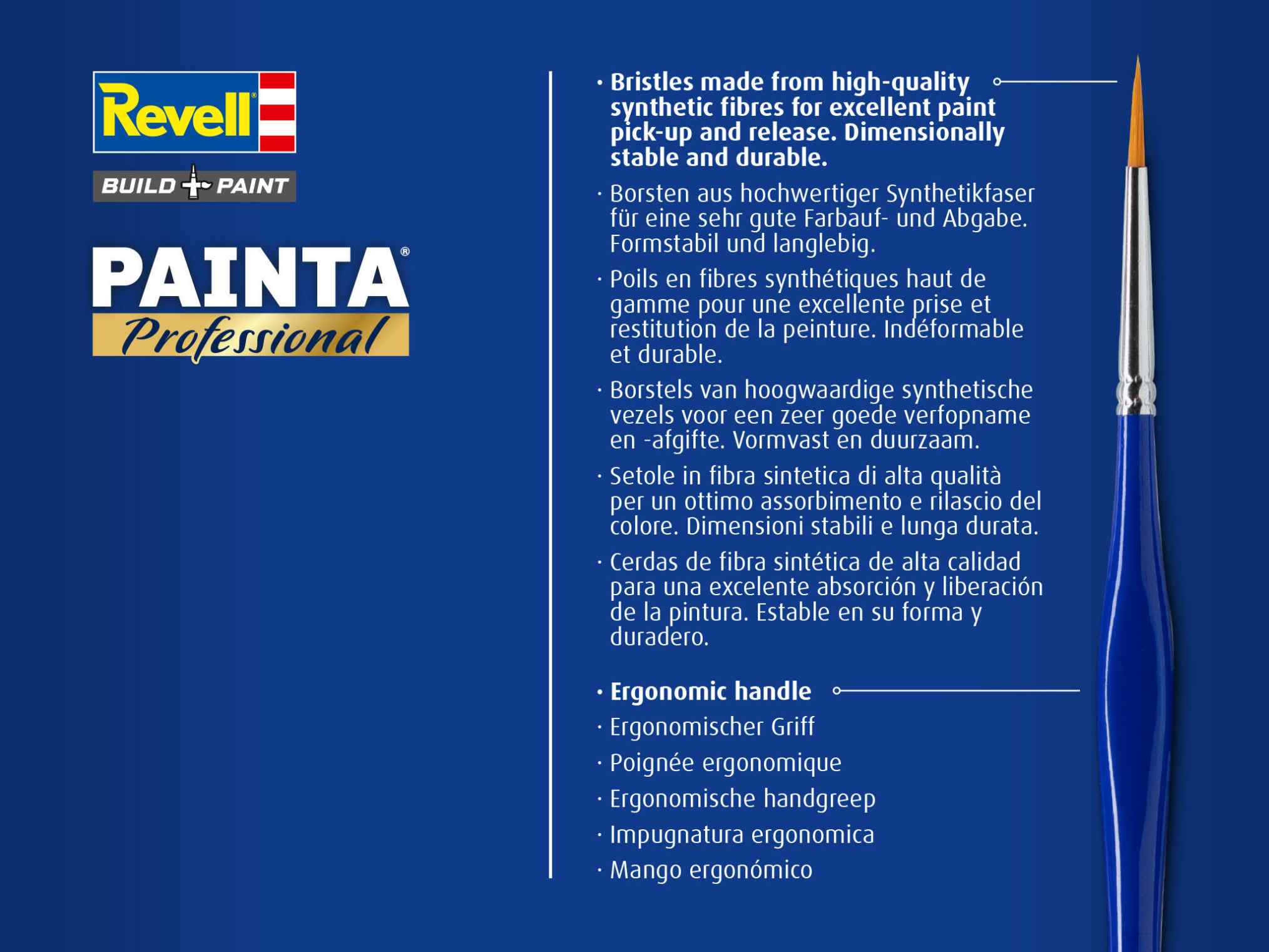 Painta Professional Brush, Size 2